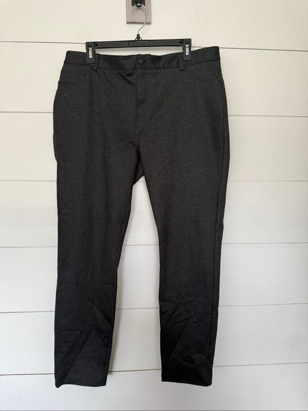 DKNY Jeans Women’s XL Grey Marled Pants Ankle